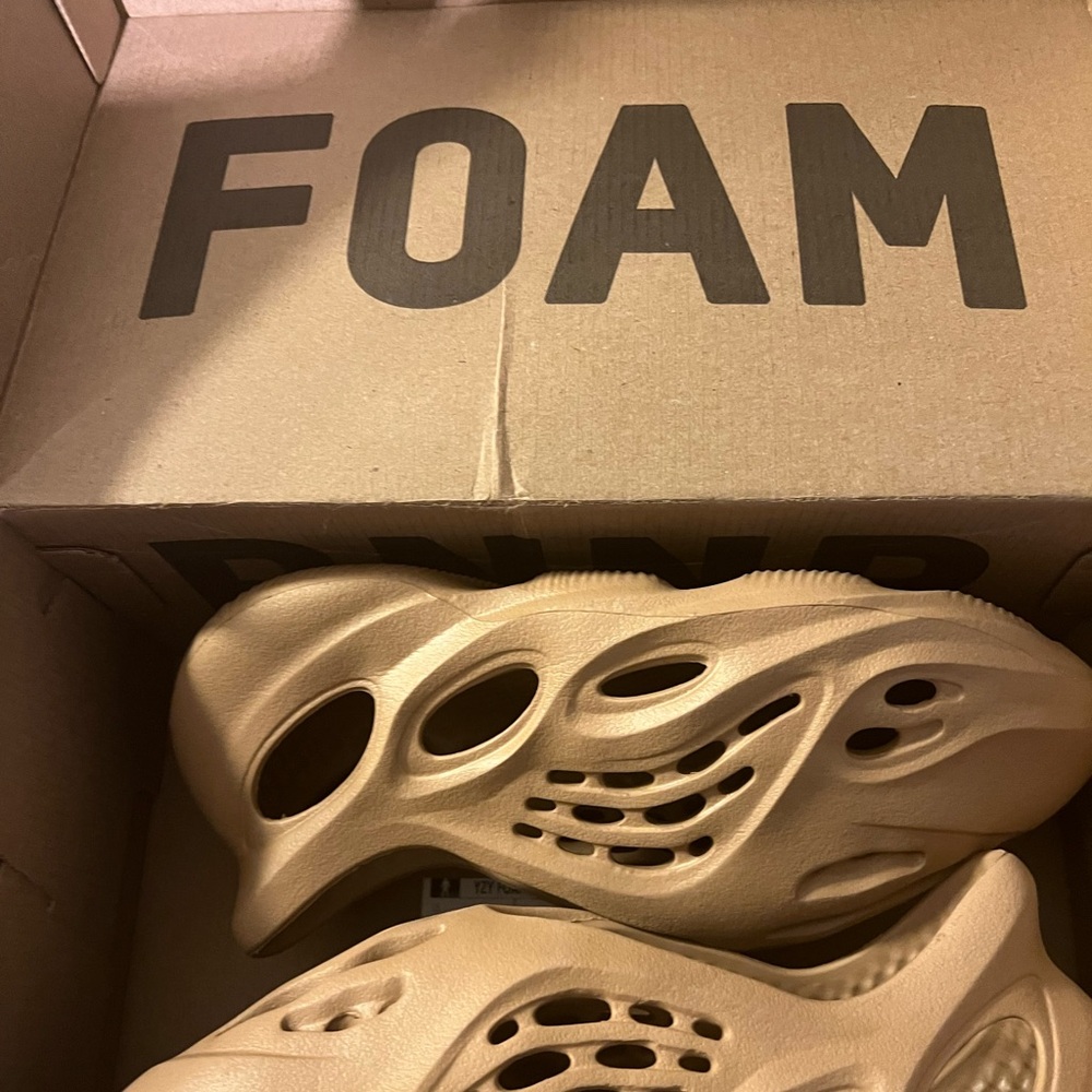 Yeezy Tan Foam Slippers